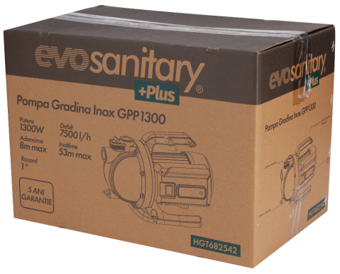 Pompa Gradina Inox GPP Evosanitary Plus [1]