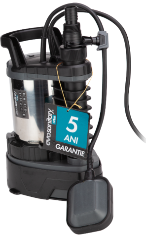 Pompe de apa si hidrofoare - Pompa Submersibila cu Carcasa din Inox pt Apa Murdara SDP Evosanitary Plus