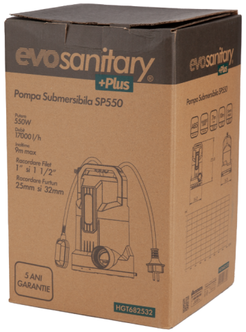 Pompa Submersibila SP550 Evosanitary Plus [1]