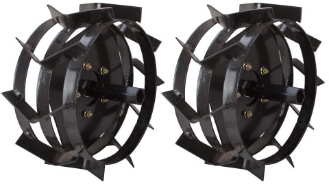 Accesorii motocultoare - Roti Metalice cu Manicot Motosapa si Motocultor