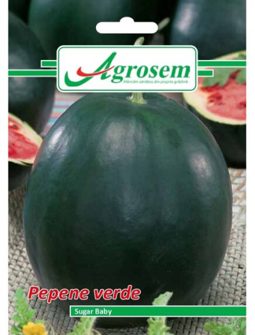 Seminte legume - Seminte Pepene Verde SUGAR BABY 2 gr.