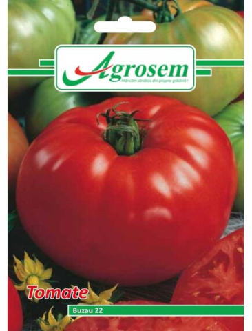 Seminte legume - Seminte Romanesti TOMATE BUZAU 22 AGROSEM 0.2 gr