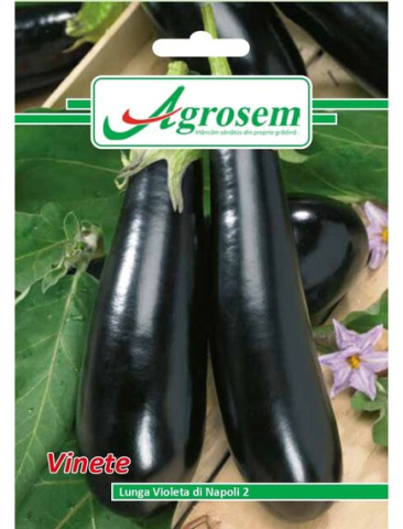Seminte legume - Seminte Vinete LUNGA VIOLETA DI NAPOLI 2 gr.