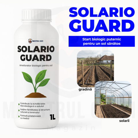 Dezinfectanti sol, nematocide - Solario Guard™ – Biostimulator BIO pentru echilibrarea solului – 1L