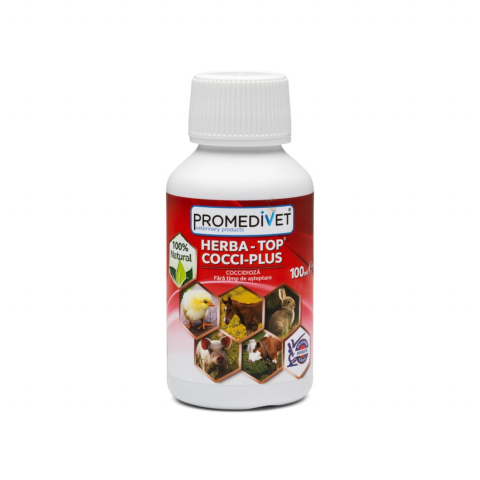 Solutie impotriva coccidiozei, Herbatop Cocci-Plus, 100 ml [1]