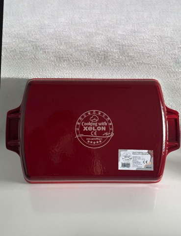 Tava pentru copt de fonta emailata, 30x21cm, Cooking with Xelon® [1]