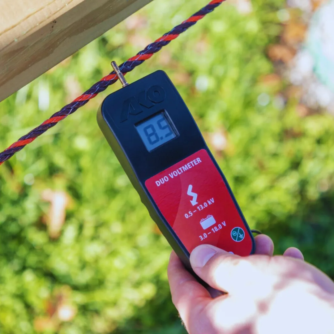 Tester digital pentru gard electric, 13000V, si baterie 3-18V, AKO [2]
