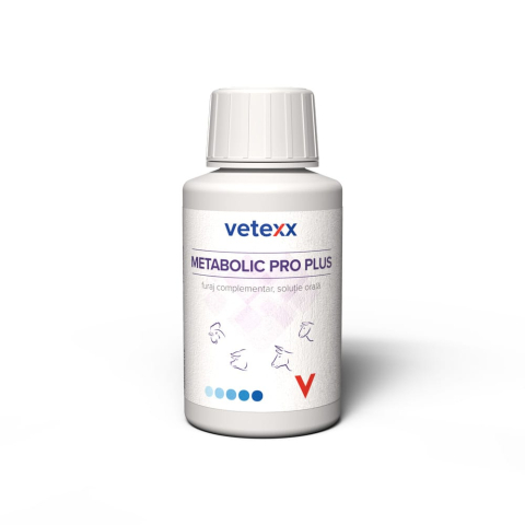 Suplimente vitamino minerale - Vetexx metabolic pro plus 100ml vitamine