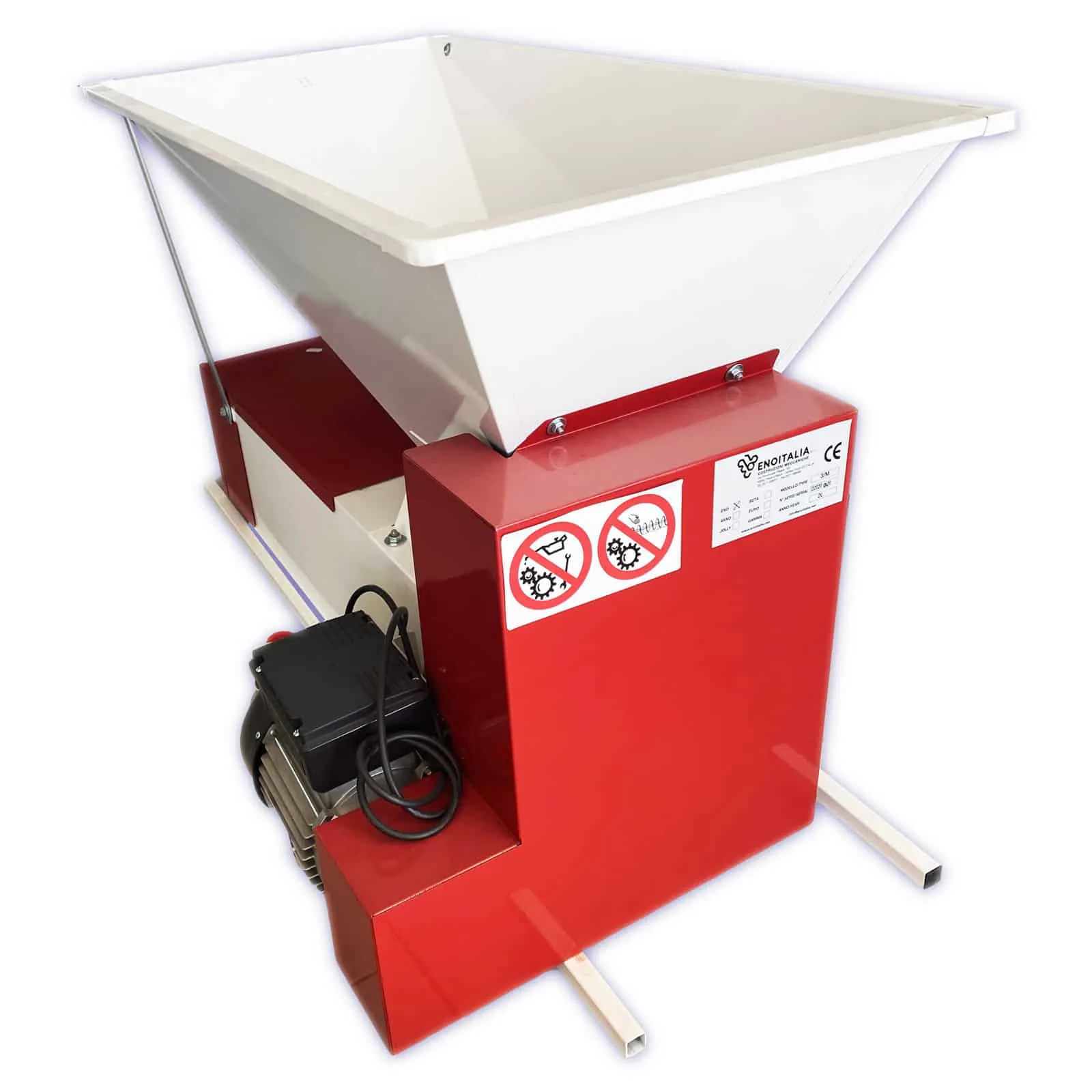 Zdrobitoare si desciorchinatoare - Zdrobitor-desciorchinator electric ENO 3, 750 W, 1200 kg/h, vopsit