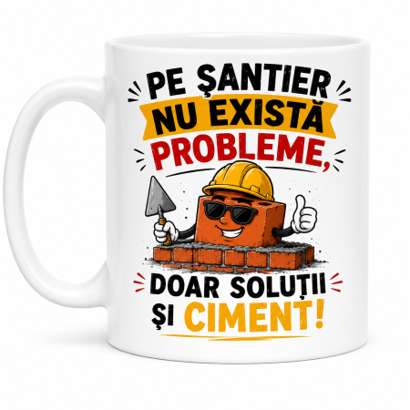 Căni cadou - Fără probleme pe șantier