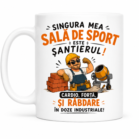 Căni cadou - Șantierul, sală de sport