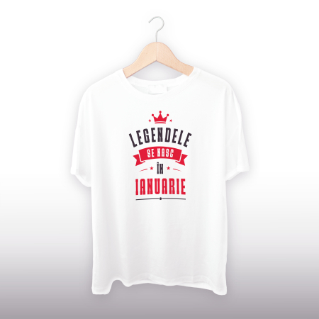 Tricouri - Tricou Legendele se nasc