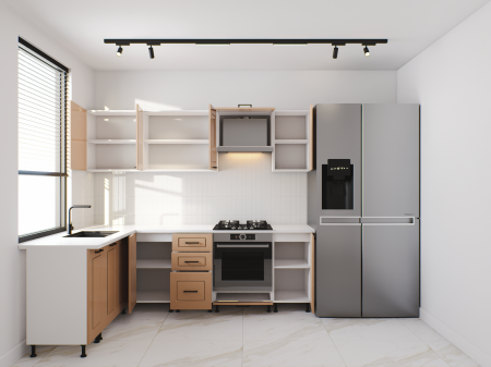 Bucătărie FORMA CORNER CLASS 2.4 m, fronturi din MDF [2]