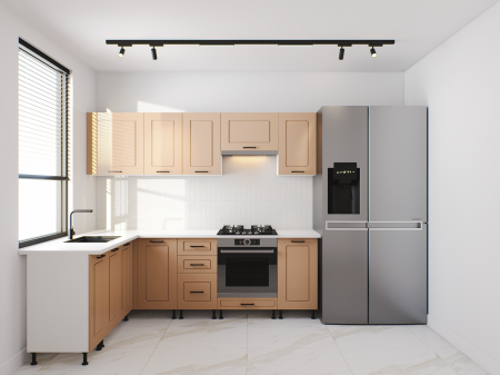 Bucătării 2,4 m - Bucătărie FORMA CORNER CLASS 2.4 m, fronturi din MDF