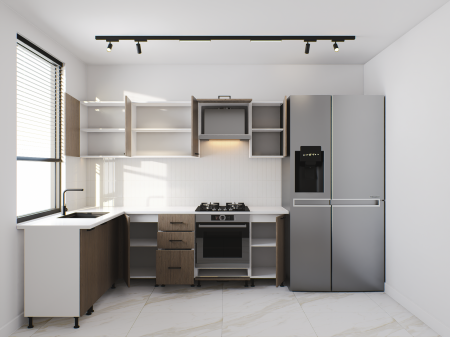Bucătărie FORMA CORNER LINE 2.4 m, fronturi din MDF [2]