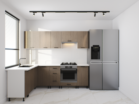 Bucătărie FORMA CORNER LINE 2.4 m, fronturi din MDF [1]