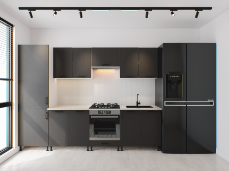 Bucătării 2,8 m - Bucătărie MODENA LINE 2.8 m, fronturi din MDF