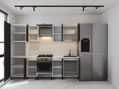 Bucătărie URBAN LINE 2.6 m, fronturi din MDF [1]