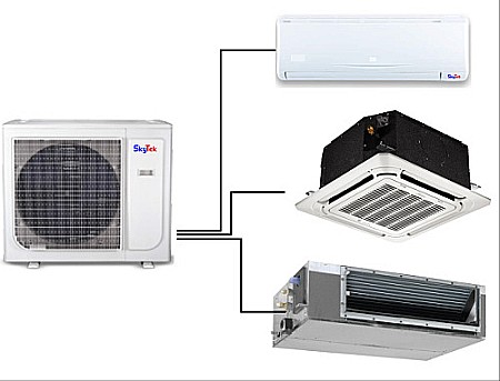Aer Conditionat Multi-Split - Unitate exterioara multisplit, coectare 1-4 , si 1-5 unitati interioare 36000-38000 BTU