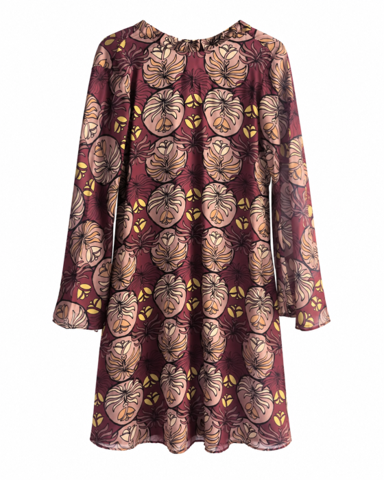 Rochie vaporoasă cu imprimeu floral - L [2]