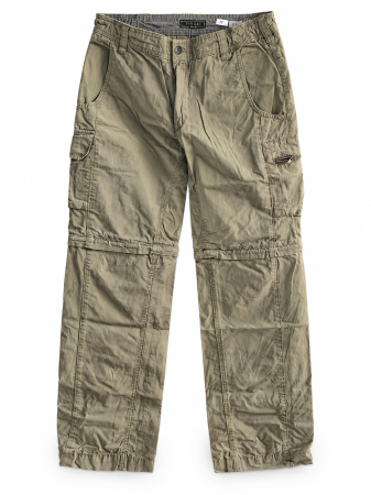 Blugi si Pantaloni - Pantaloni bărbați Canda kaki, mărimea M