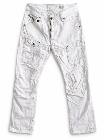 Blugi si Pantaloni - Pantaloni bărbați G-Star - L - albă