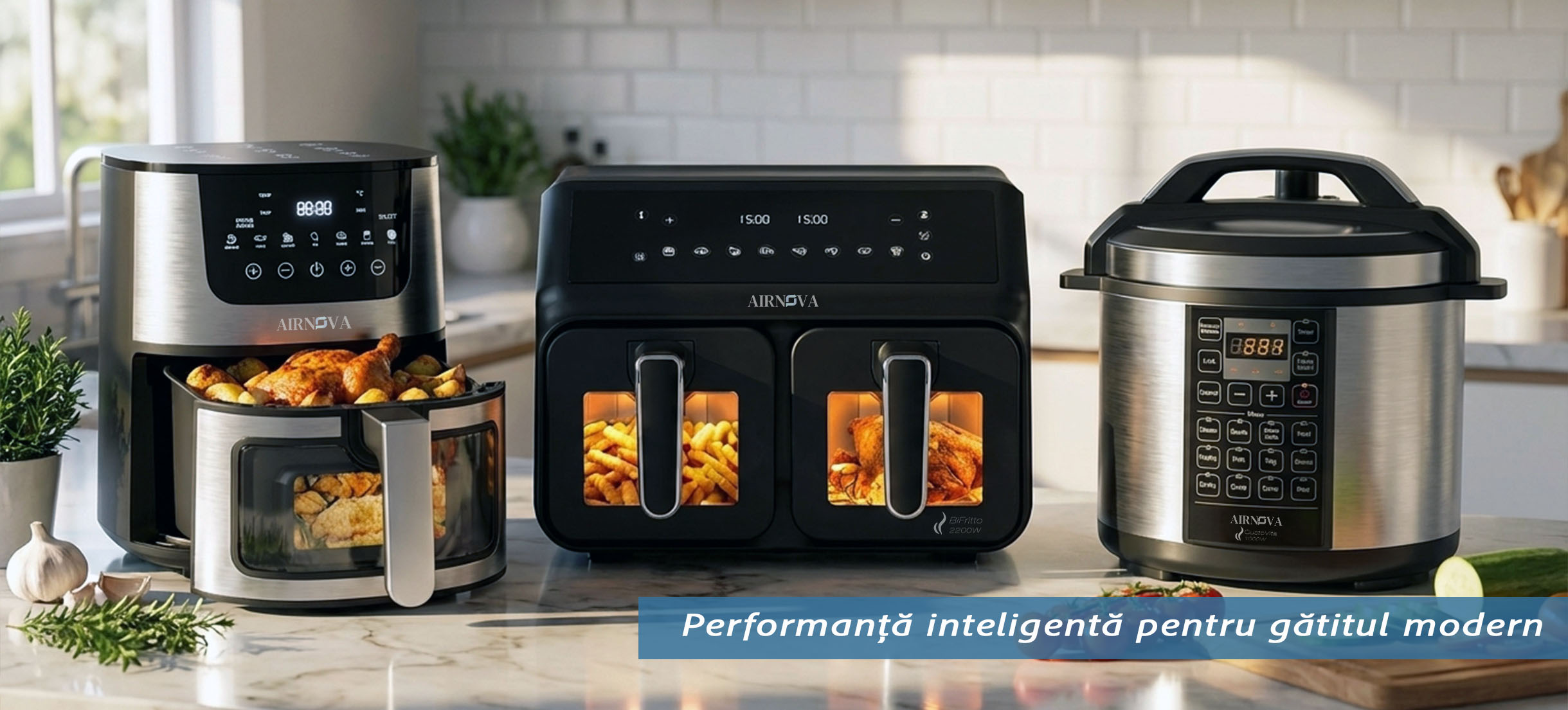 Performanță inteligentă pentru gătitul modern