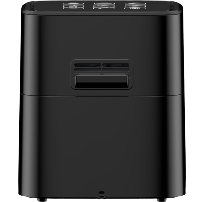 Air fryer AIRNOVA® DualFritto 2100W (1700W sus si 400W jos), Capacitate 9L, Friteuza cu aer cald, Afisaj Digital Touch Direct, Incalzire Dubla Sus + Jos, Friteuza cu Aer Cald, Inox [5]