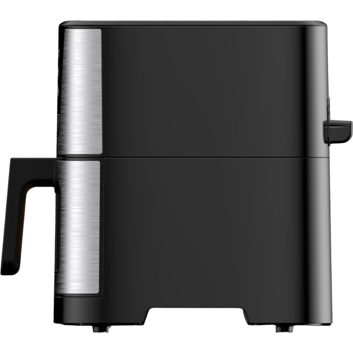 Air fryer AIRNOVA® DualFritto 2100W (1700W sus si 400W jos), Capacitate 9L, Friteuza cu aer cald, Afisaj Digital Touch Direct, Incalzire Dubla Sus + Jos, Friteuza cu Aer Cald, Inox [4]
