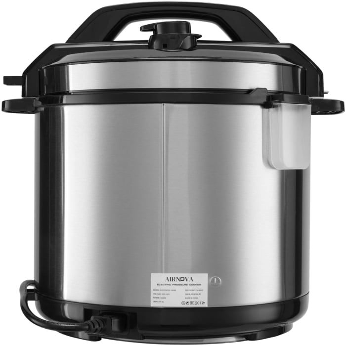 Multicooker Electric AIRNOVA® GustoVita 6L, 1000W, Oala sub presiune 60kpa cu accesorii incluse, Lingura, Polonic, Cos de aburi [2]
