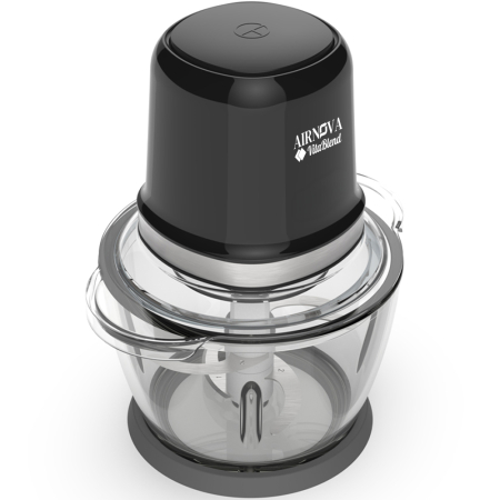 Chopper electric AIRNOVA® BLD-05 – Tocator multifunctional cu bol din sticla, 1.2L, 500W [2]