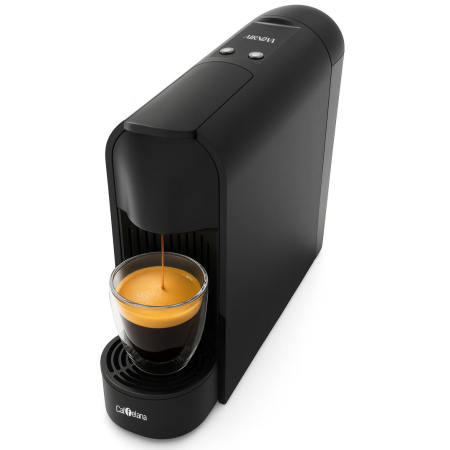 Espressoare si cafetiere - Espressor cu capsule AIRNOVA Caffelana® CAF-11, pentru capsule Nespresso, 1350W, pompa 20 BAR, rezervor apa 0.55L, Espresso/Lungo, Negru
