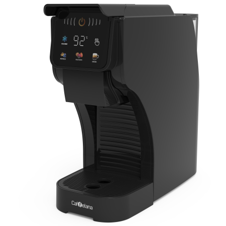 Espressoare si cafetiere - Espressor cu capsule AIRNOVA Caffelana® CAF-12, compatibil Nespresso & Dolce Gusto, Hot & Cold Brew, 1350W, 20 BAR, Rezervor apa 0.9L, Manual Mode, Espresso/Lungo, Negru