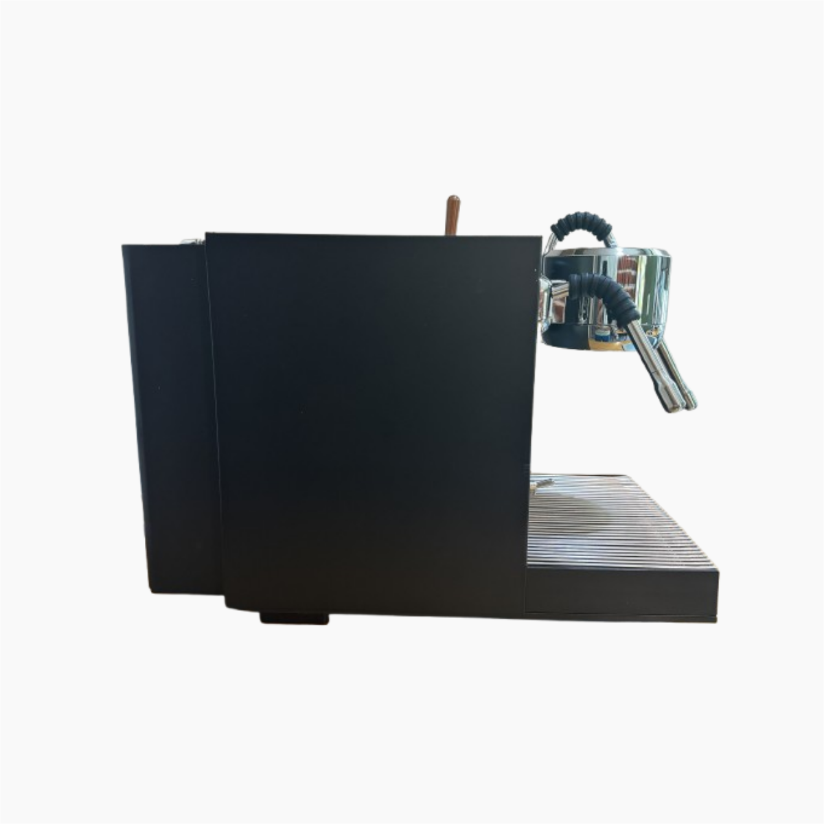 Espressor Semi-automat Profesional AKSAMO, OPV 9 Bari, 2800 W, Rezervor 2 L, Control Digital,  Design Negru Elegant cu Accente Cromate [3]