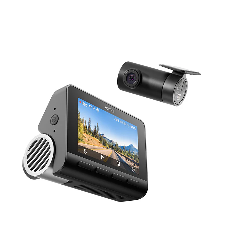 Camera auto fata/spate 70Mai A810S-2, 4K, ecran 3 inch, GPS, HDR, ADAS, unghi 146 grade, preinregistrare, night owl vision, slot card, microfon si difuzor, control prin aplicatie [5]