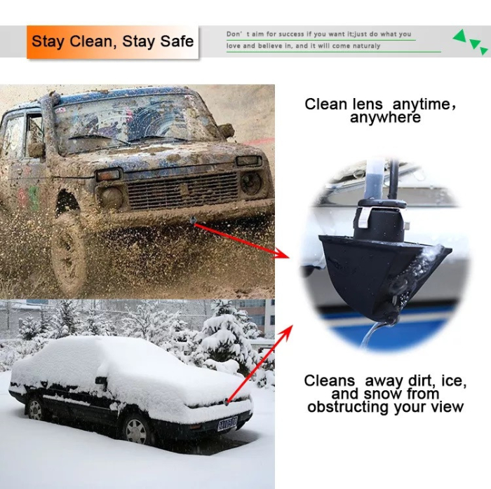 Camera auto marsarier / frontala C4760 cu sistem de spalare camera [3]