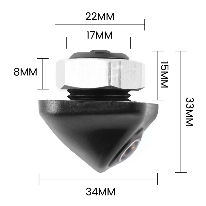 Camera marsarier AHD/CVBS unghi 170 grade cu StarLight Night Vision - FA355 [7]
