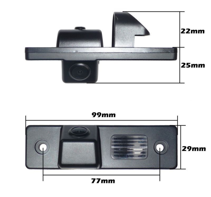 Camera marsarier Chevrolet Captiva, Cruze, Aveo, Epica, Spark, Kalos, Orlando - RS921 [2]