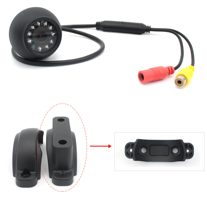 Camera marsarier cu infrarosu 12V - 24V C501 pentru Camioane, Autocare, Bus-uri [5]