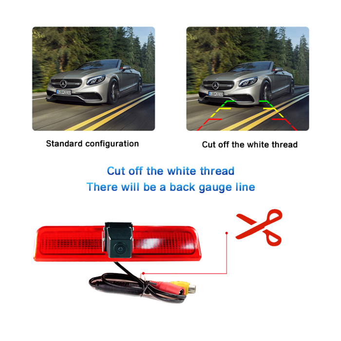 Camera marsarier dedicata pentru Caddy 2003 - 2015 C476 / GFA333 [3]