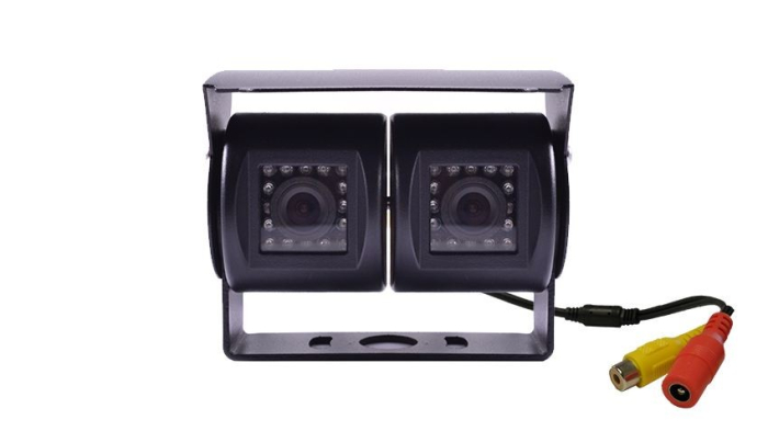 Camera marsarier dubla, reglabila 12V - 24V pentru Camioane, Autocare, Bus-uri C508 [2]