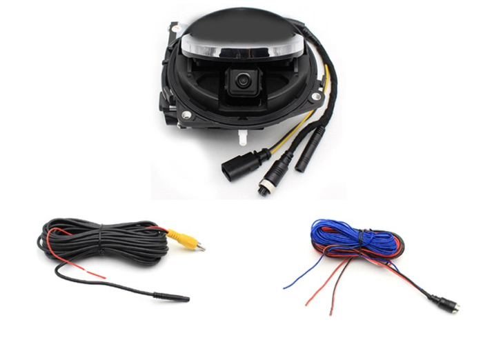 Camera marsarier flip in sigla pentru VW Passat B6, B7, Golf 6, EOS, CC, BEETLE, Polo - PROG6 [5]