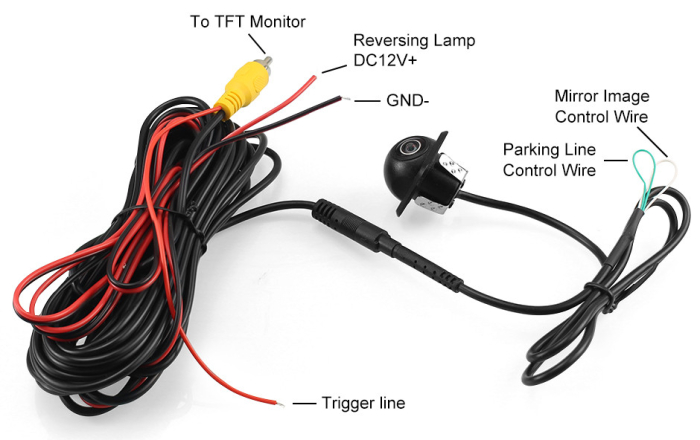 Camera marsarier / frontala HD unghi 170 grade cu StarLight Night Vision - FS801 [5]