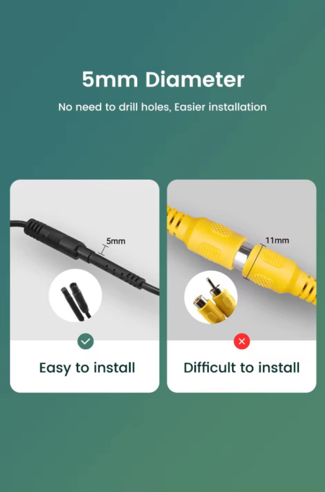 Camera marsarier HD unghi 170 grade cu StarLight Night Vision - G-FA816 [6]