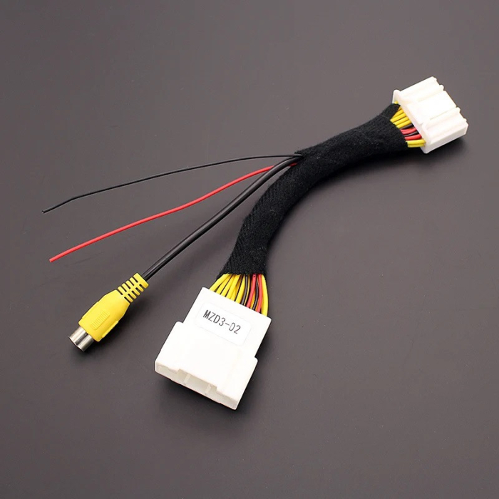 Camera marsarier HD, unghi 170 grade cu StarLight Night Vision pentru Mazda 3 BM Hatchback (2014-2018) - FA8334+MZD3-2 [8]