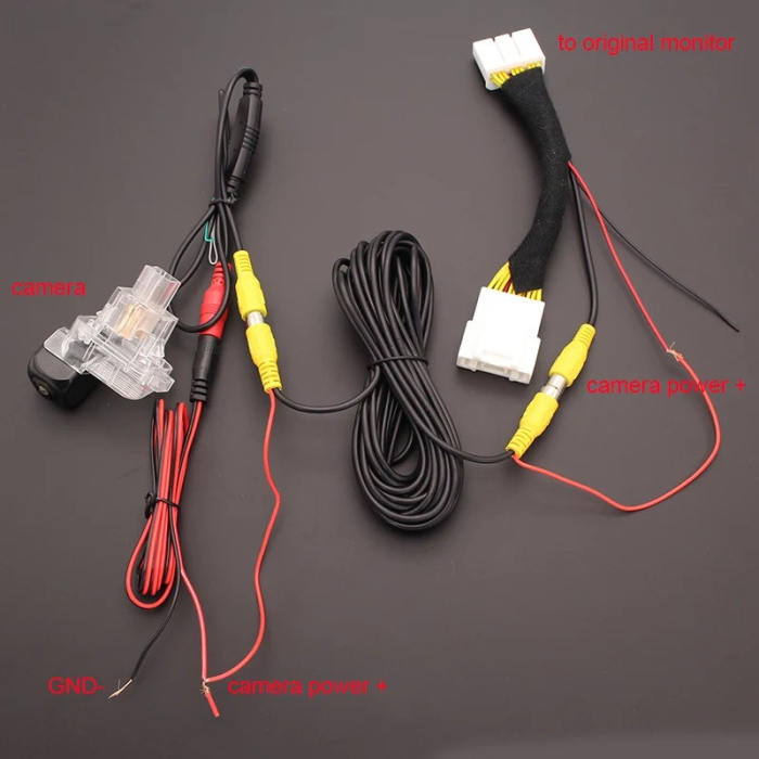 Camera marsarier HD, unghi 170 grade cu StarLight Night Vision pentru Mazda 3 BM Hatchback (2014-2018) - FA8334+MZD3-2 [9]