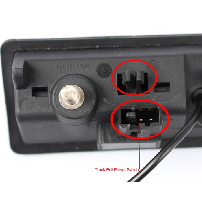 Camera marsarier HD, unghi 170 grade cu StarLight Night Vision pentru RCD330 cu MIB pentru Passat, Golf, Touareg, Touran, Tiguan, Jetta - V903 [5]