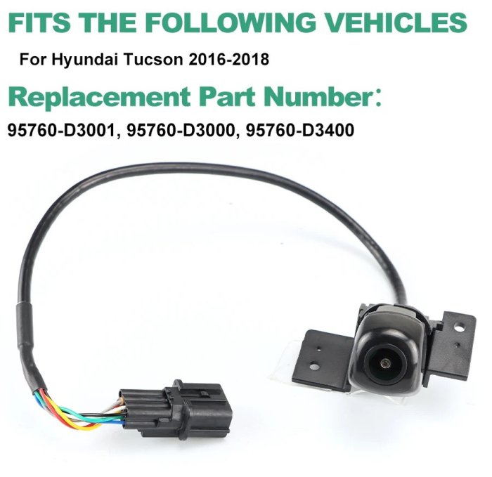 Camera marsarier Hyundai Tucson 3 (fara facelift) 2015 2016 2017 2018 - 95760-D3001 95760-D3000 95760-D340 [2]