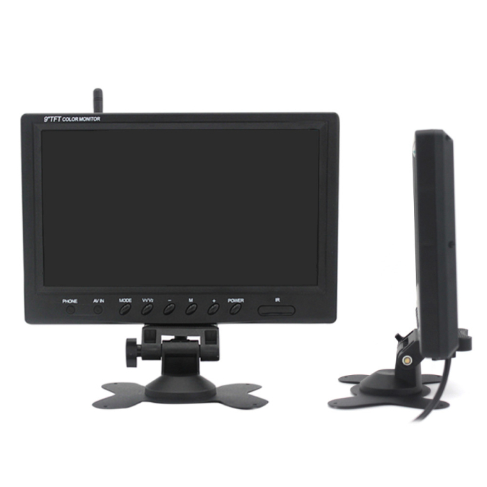 Kit marsarier wireless cu 2 camere si display de 9" 12V~24V, pentru Camioane, Autocare, Bus-uri - BUS2 [2]