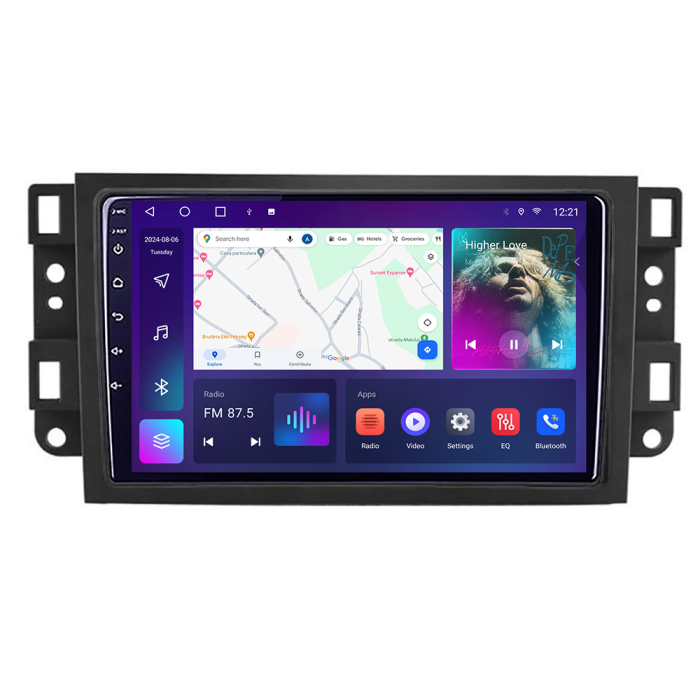 Navigatie Kia Sportage 2007-2013 B-023 Android Ecran QLED octa core 4+64 carplay android auto KIT-023+EDT-E309V3 [1]